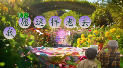 我愿这样老去