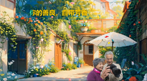 你的善良，自带芳香