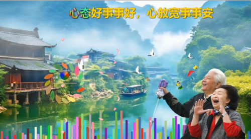 心态好事事好，心放宽事事安