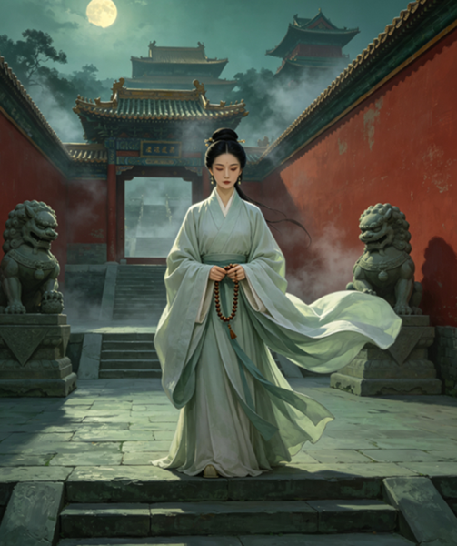 【我与AI】酉阳传奇·宫墙鸦女