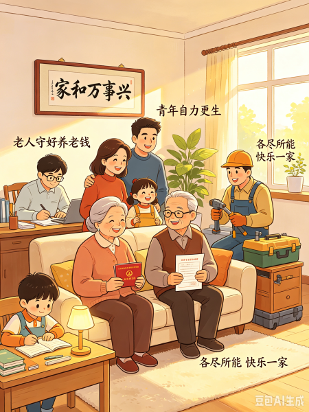 摆正两代人位置 善待自己安度晚...