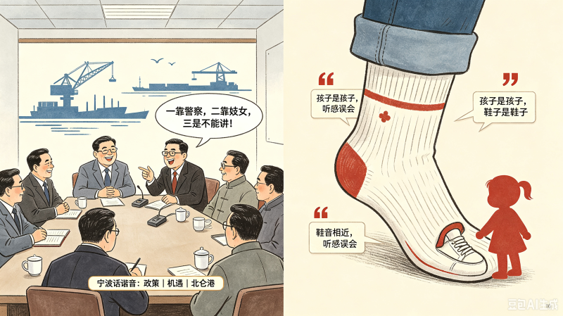宁波话与苏北话