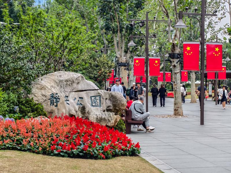 十月静安，拾一抹秋日花香